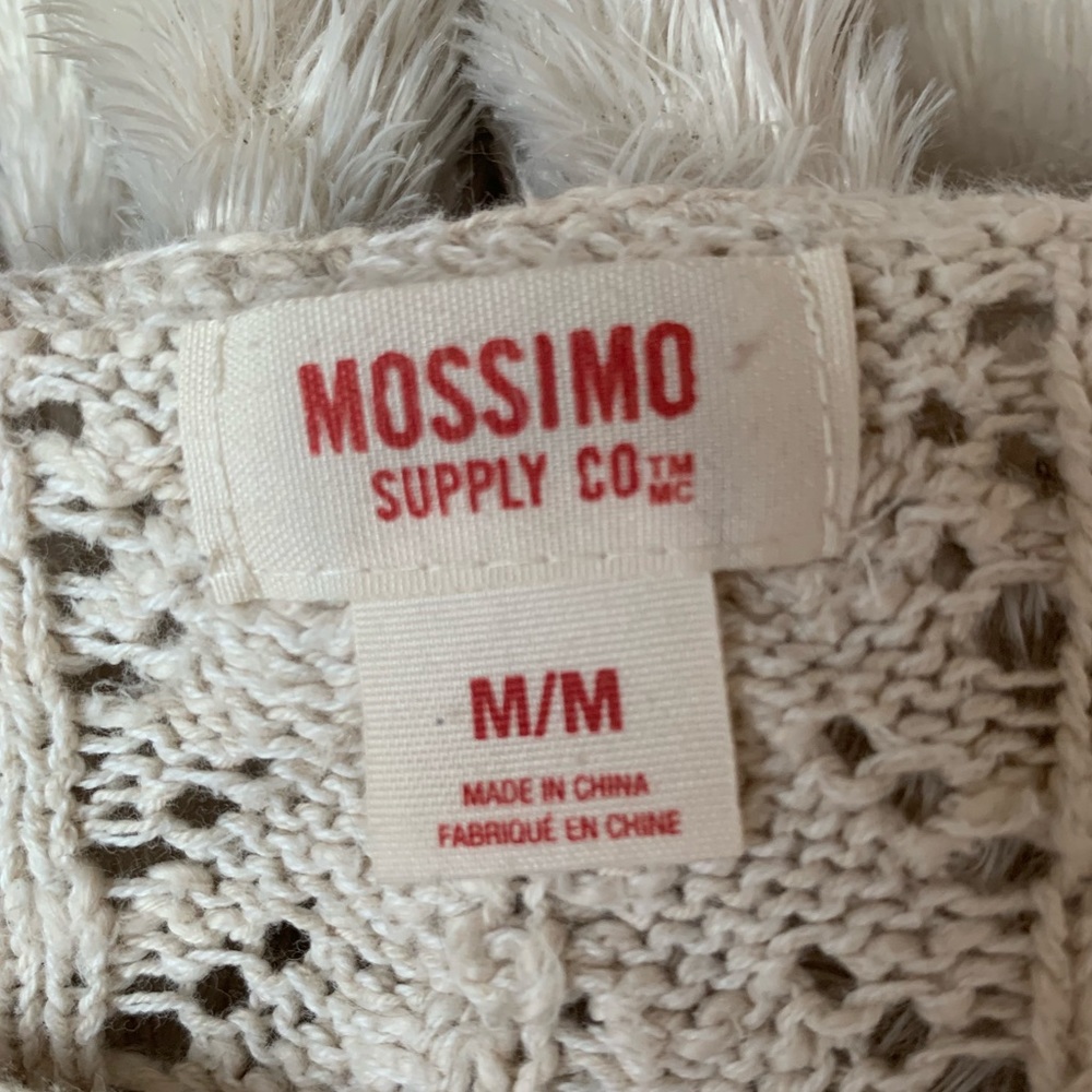 Cream Crochet Top Sweater - Picture 4 of 8